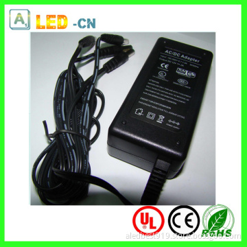 4 Male DC Plugs 24W AC/DC Adapter